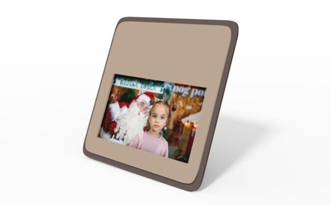 Wooden Photo Frame Mockup